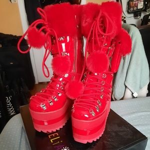 DollsKill Moment of Love Traitor Boots